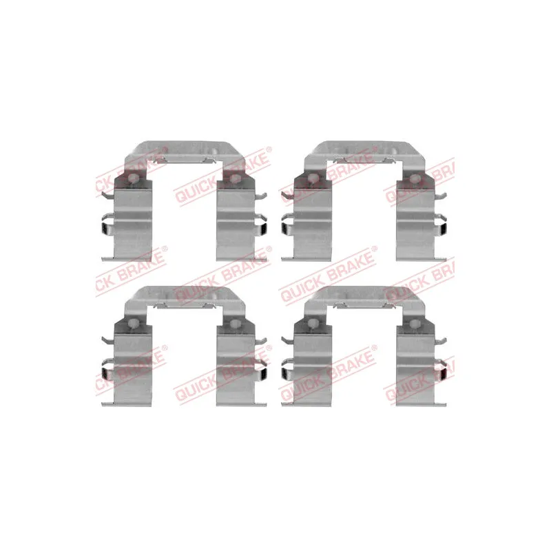 Kit d'accessoires, plaquette de frein à disque QUICK BRAKE 109-1782