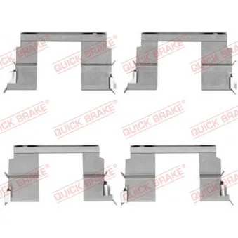 Kit d'accessoires, plaquette de frein à disque QUICK BRAKE 109-1783