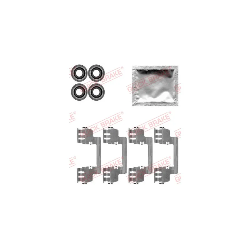 Kit d'accessoires, plaquette de frein à disque QUICK BRAKE 109-1784
