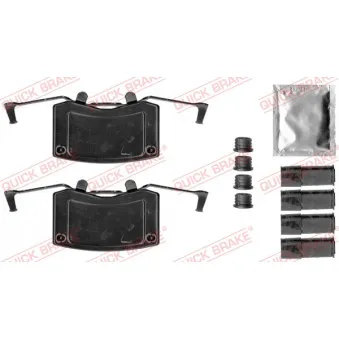 Kit d'accessoires, plaquette de frein à disque QUICK BRAKE 109-1787