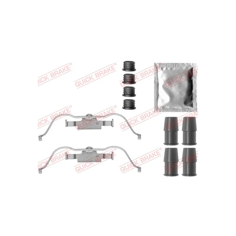 Kit d'accessoires, plaquette de frein à disque QUICK BRAKE 109-1790