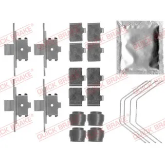 Kit d'accessoires, plaquette de frein à disque QUICK BRAKE 109-1791