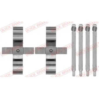 Kit d'accessoires, plaquette de frein à disque QUICK BRAKE