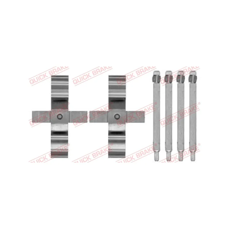Kit d'accessoires, plaquette de frein à disque QUICK BRAKE 109-1794