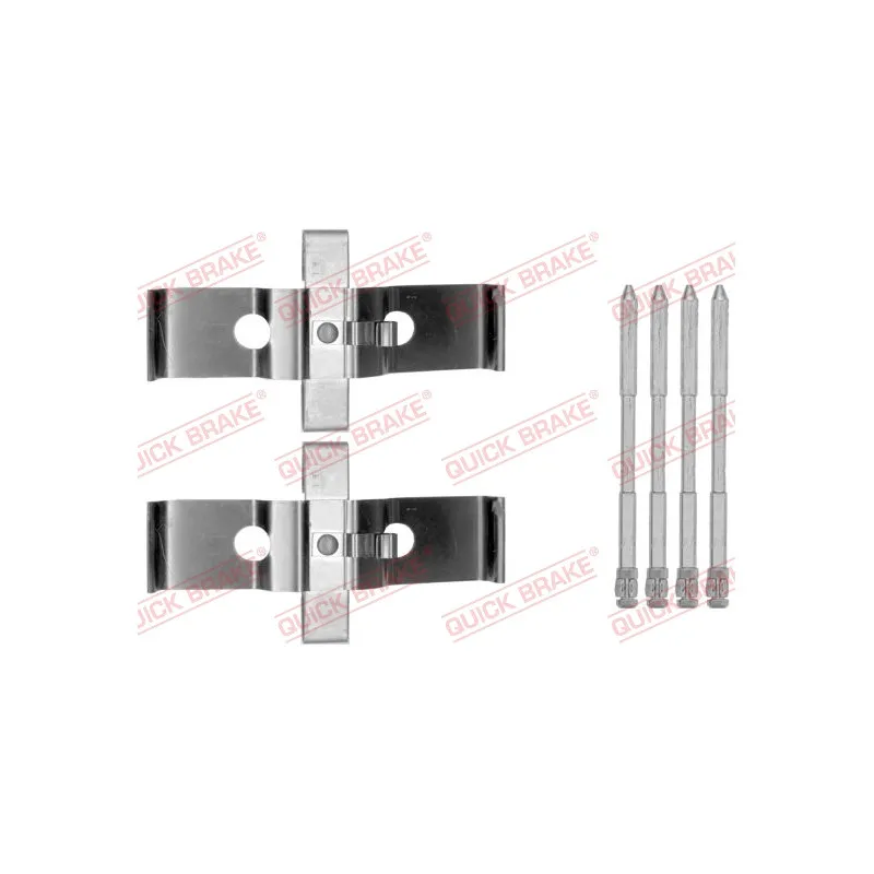 Kit d'accessoires, plaquette de frein à disque QUICK BRAKE 109-1796