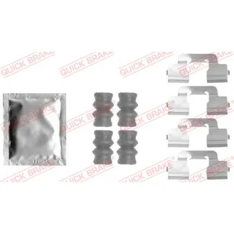 Kit d'accessoires, plaquette de frein à disque QUICK BRAKE 109-1797