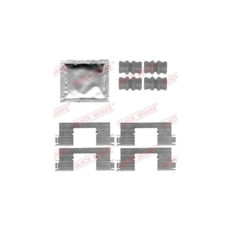 Kit d'accessoires, plaquette de frein à disque QUICK BRAKE 109-1798