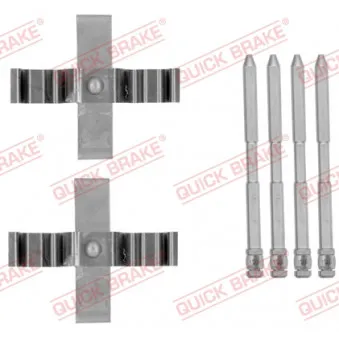 Kit d'accessoires, plaquette de frein à disque QUICK BRAKE 109-1801