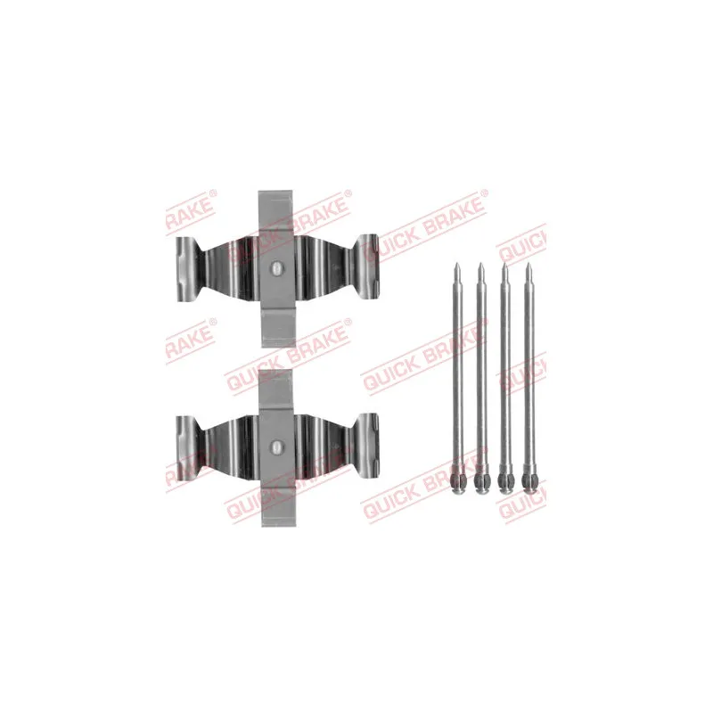 Kit d'accessoires, plaquette de frein à disque QUICK BRAKE 109-1803