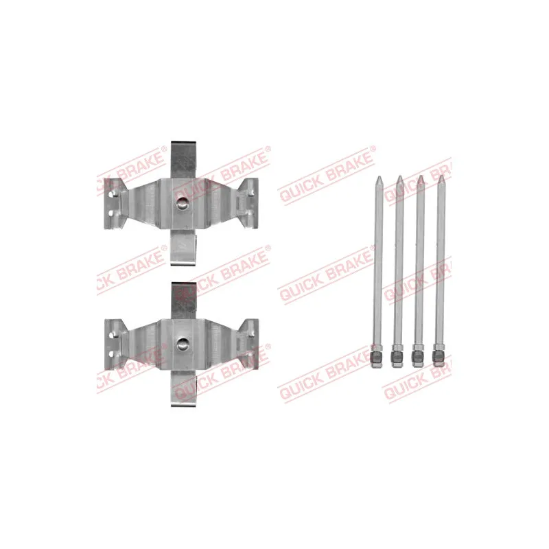 Kit d'accessoires, plaquette de frein à disque QUICK BRAKE 109-1804