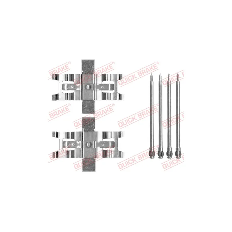 Kit d'accessoires, plaquette de frein à disque QUICK BRAKE 109-1805