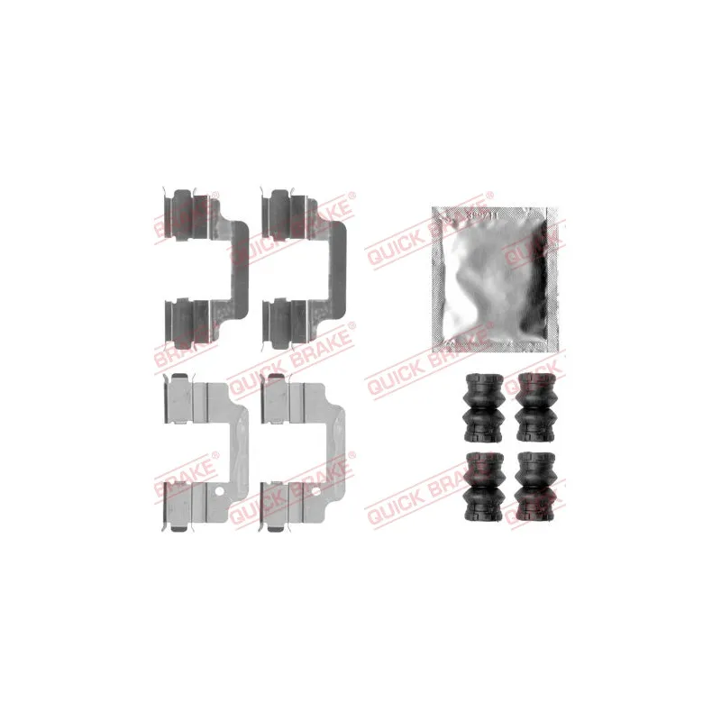 Kit d'accessoires, plaquette de frein à disque QUICK BRAKE 109-1806
