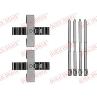 Kit d'accessoires, plaquette de frein à disque QUICK BRAKE 109-1809