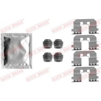 Kit d'accessoires, plaquette de frein à disque QUICK BRAKE 109-1810