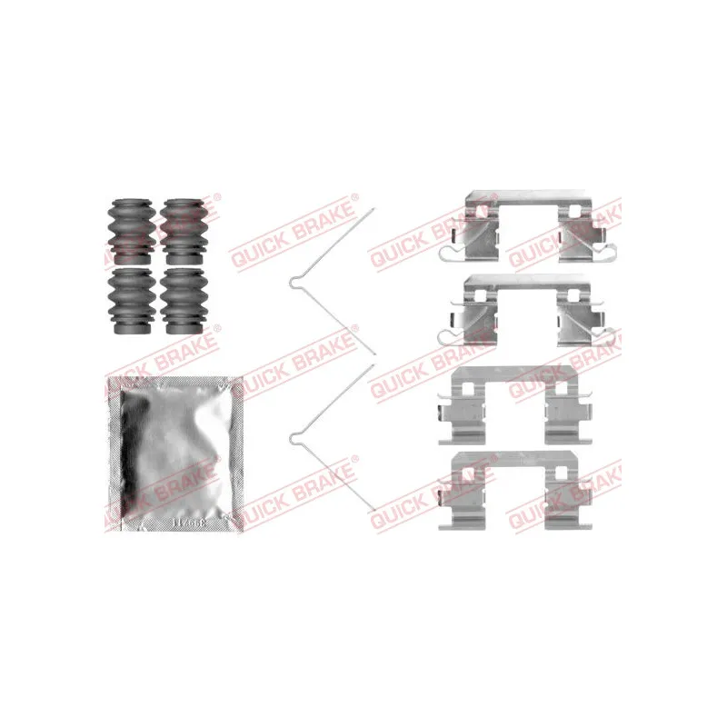 Kit d'accessoires, plaquette de frein à disque QUICK BRAKE 109-1811