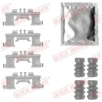Kit d'accessoires, plaquette de frein à disque QUICK BRAKE 109-1812