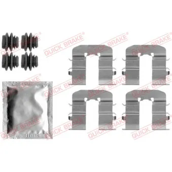 Kit d'accessoires, plaquette de frein à disque QUICK BRAKE 109-1814