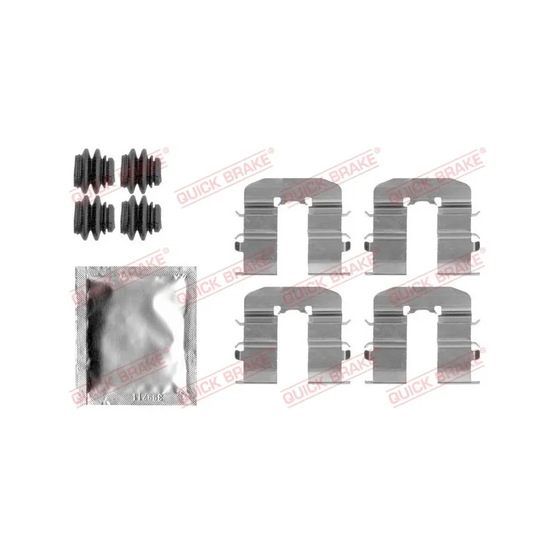 Kit d'accessoires, plaquette de frein à disque QUICK BRAKE 109-1814