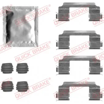 Kit d'accessoires, plaquette de frein à disque QUICK BRAKE 109-1817