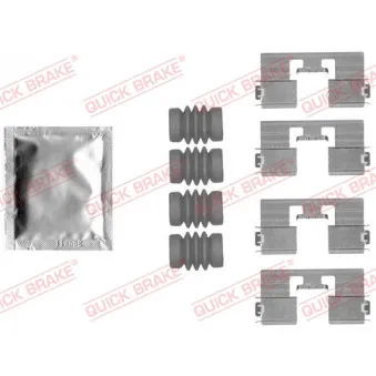 Kit d'accessoires, plaquette de frein à disque QUICK BRAKE 109-1818