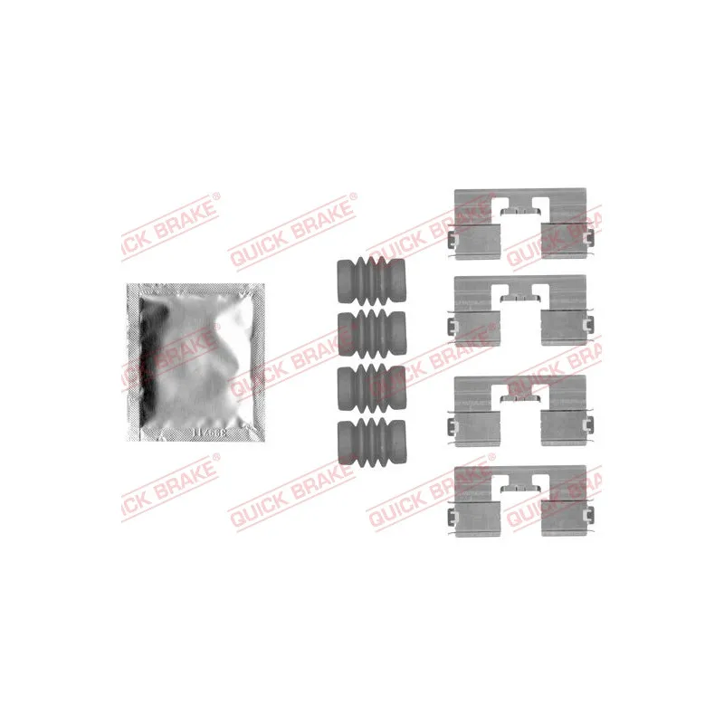 Kit d'accessoires, plaquette de frein à disque QUICK BRAKE 109-1818