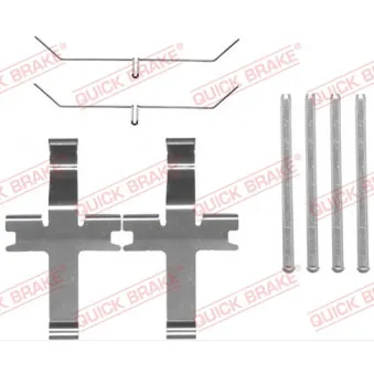 Kit d'accessoires, plaquette de frein à disque QUICK BRAKE 109-1819