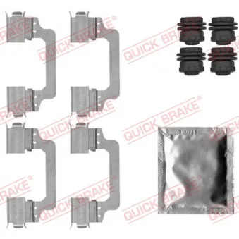 Kit d'accessoires, plaquette de frein à disque QUICK BRAKE 109-1821