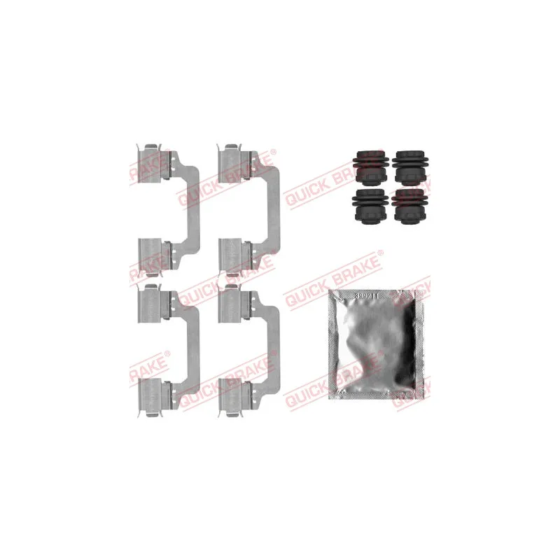 Kit d'accessoires, plaquette de frein à disque QUICK BRAKE 109-1821