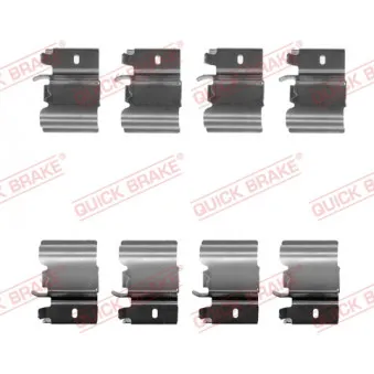 Kit d'accessoires, plaquette de frein à disque QUICK BRAKE 109-1823
