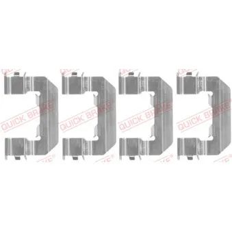 Kit d'accessoires, plaquette de frein à disque QUICK BRAKE