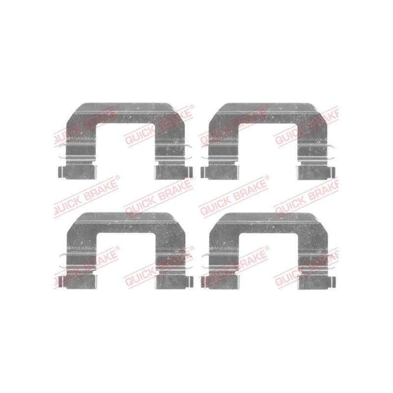 Kit d'accessoires, plaquette de frein à disque QUICK BRAKE 109-1825