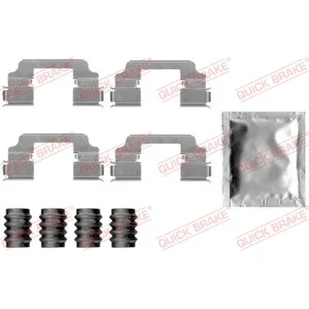 Kit d'accessoires, plaquette de frein à disque QUICK BRAKE 109-1826