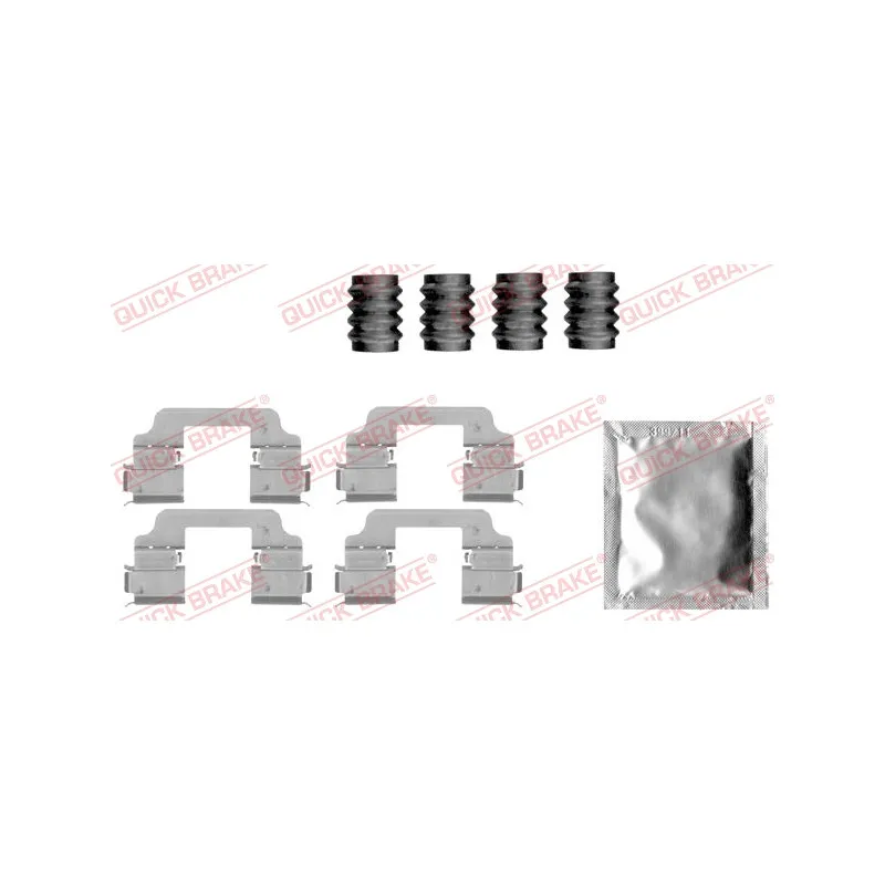 Kit d'accessoires, plaquette de frein à disque QUICK BRAKE 109-1828