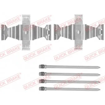 Kit d'accessoires, plaquette de frein à disque QUICK BRAKE 109-1829
