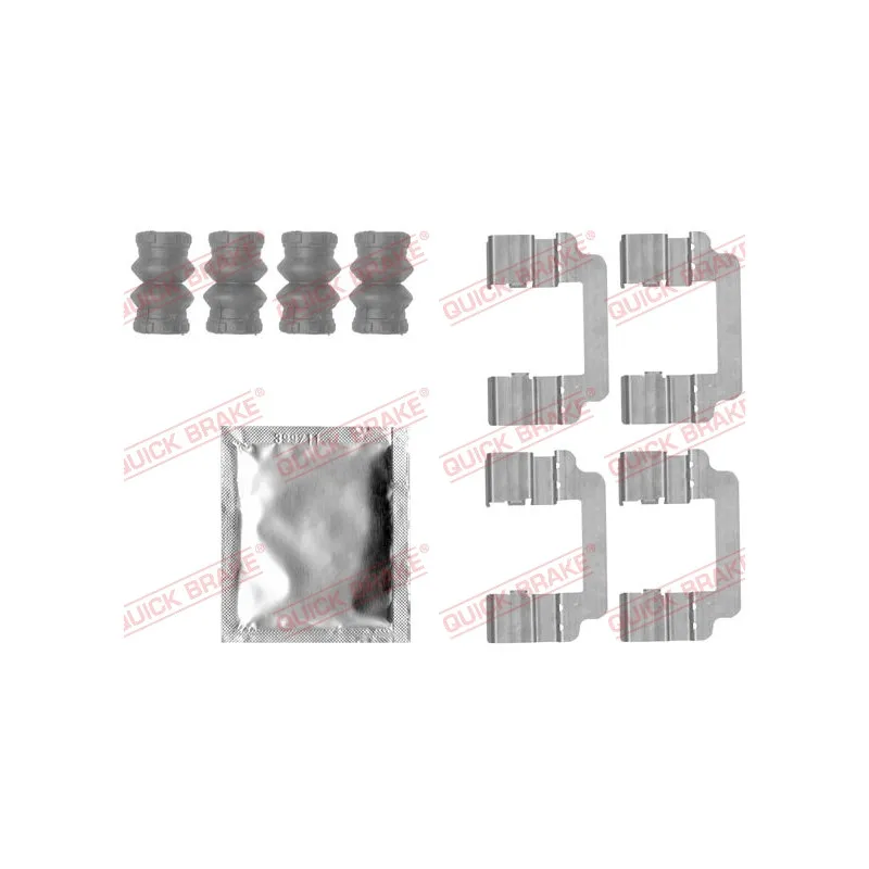 Kit d'accessoires, plaquette de frein à disque QUICK BRAKE 109-1830