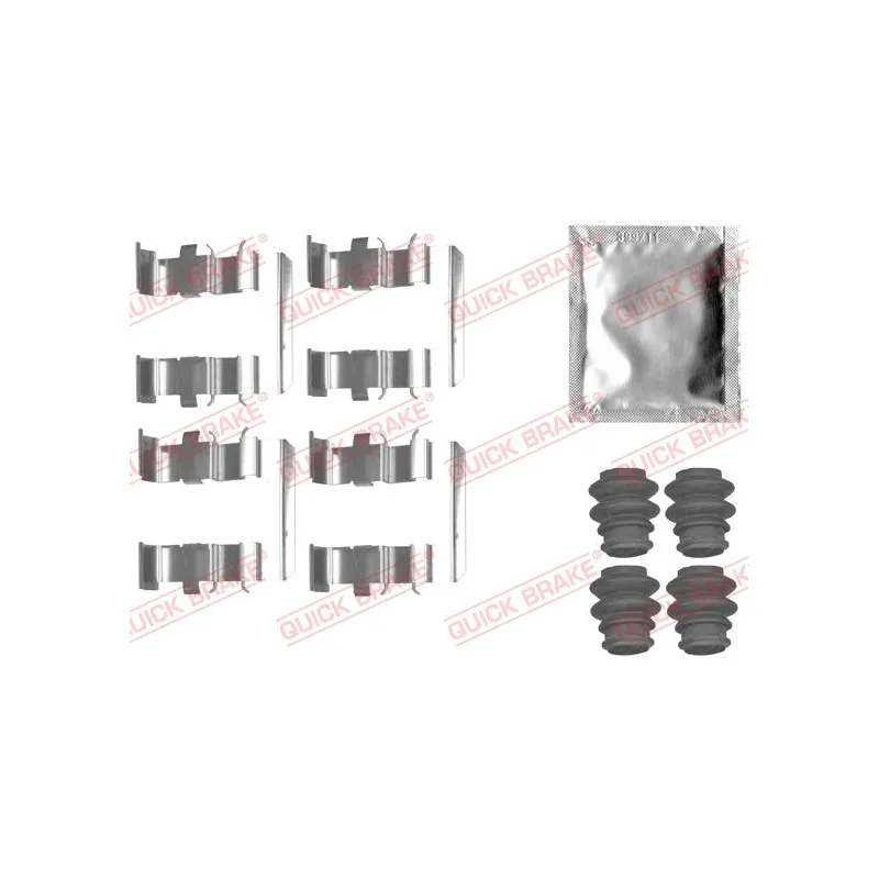 Kit d'accessoires, plaquette de frein à disque QUICK BRAKE 109-1831