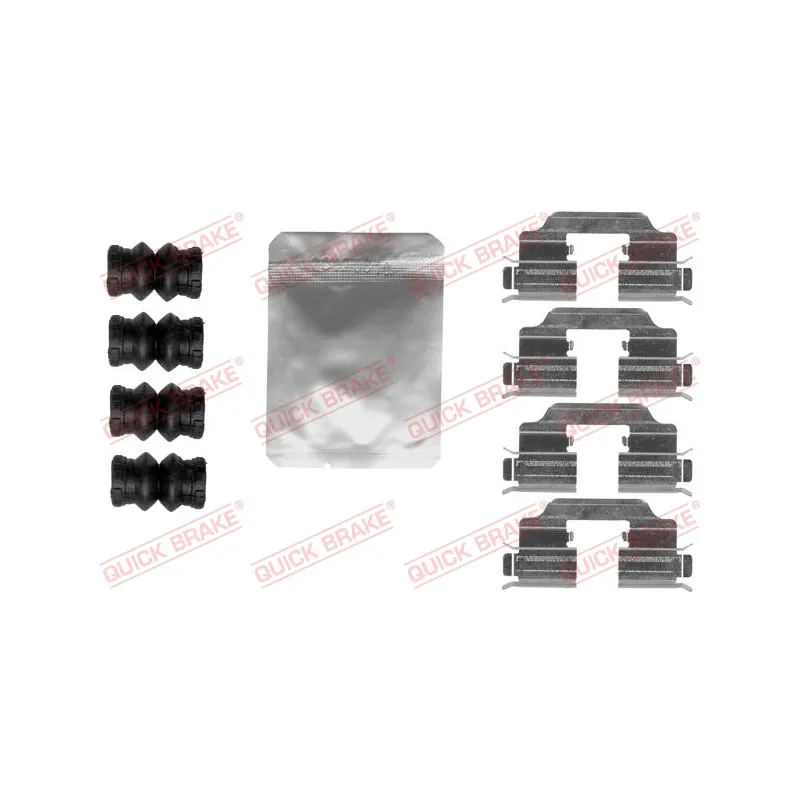 Kit d'accessoires, plaquette de frein à disque QUICK BRAKE 109-1832