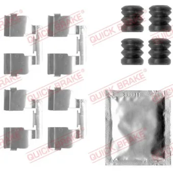 Kit d'accessoires, plaquette de frein à disque QUICK BRAKE 109-1835