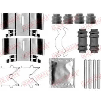 Kit d'accessoires, plaquette de frein à disque QUICK BRAKE 109-1836