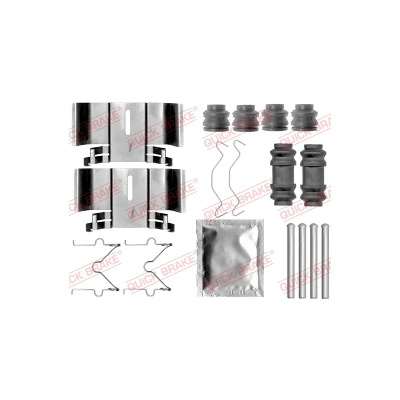 Kit d'accessoires, plaquette de frein à disque QUICK BRAKE 109-1836