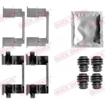 Kit d'accessoires, plaquette de frein à disque QUICK BRAKE 109-1840