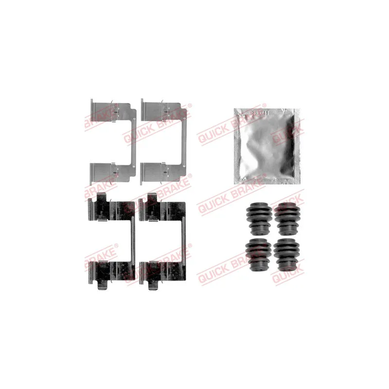 Kit d'accessoires, plaquette de frein à disque QUICK BRAKE 109-1840