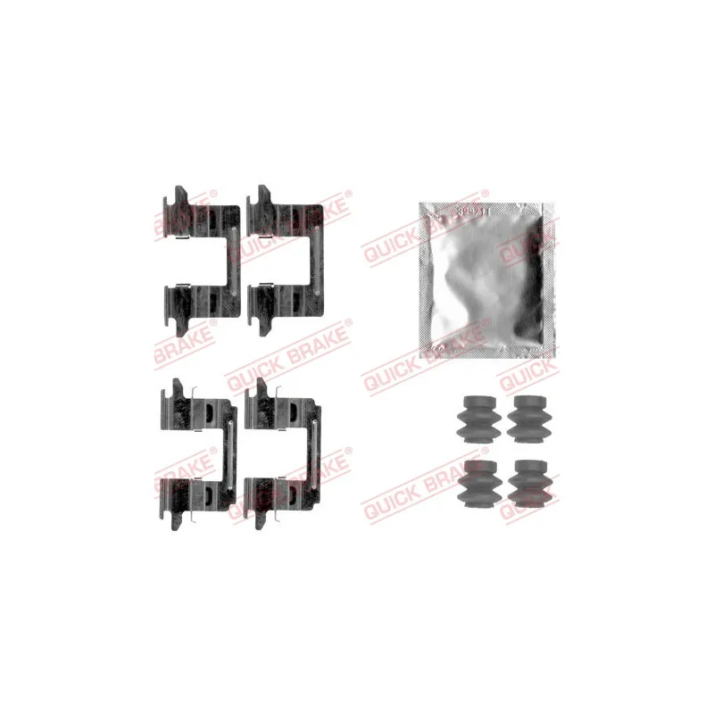 Kit d'accessoires, plaquette de frein à disque QUICK BRAKE 109-1841