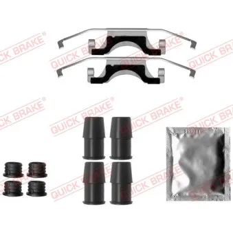 Kit d'accessoires, plaquette de frein à disque QUICK BRAKE 109-1843