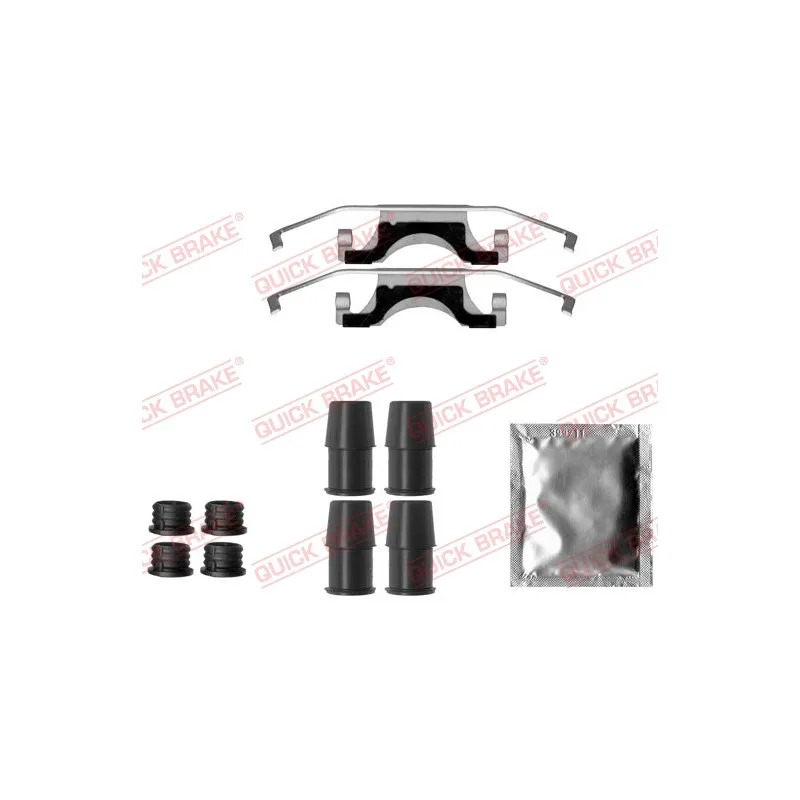 Kit d'accessoires, plaquette de frein à disque QUICK BRAKE 109-1843