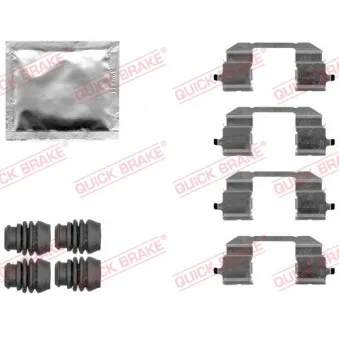 Kit d'accessoires, plaquette de frein à disque QUICK BRAKE 109-1844