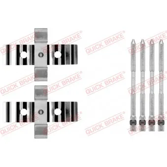 Kit d'accessoires, plaquette de frein à disque QUICK BRAKE 109-1848