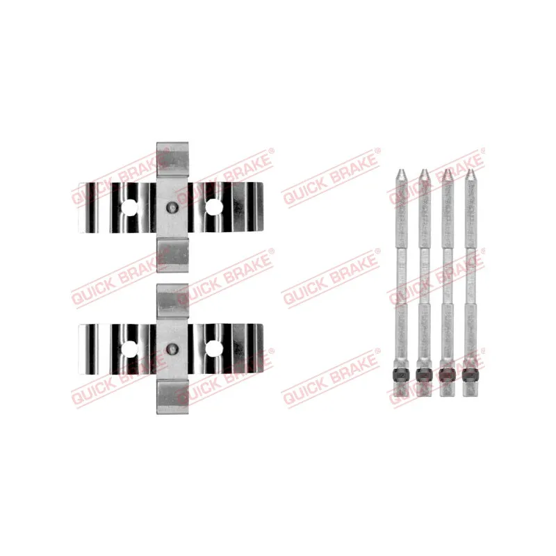 Kit d'accessoires, plaquette de frein à disque QUICK BRAKE 109-1848