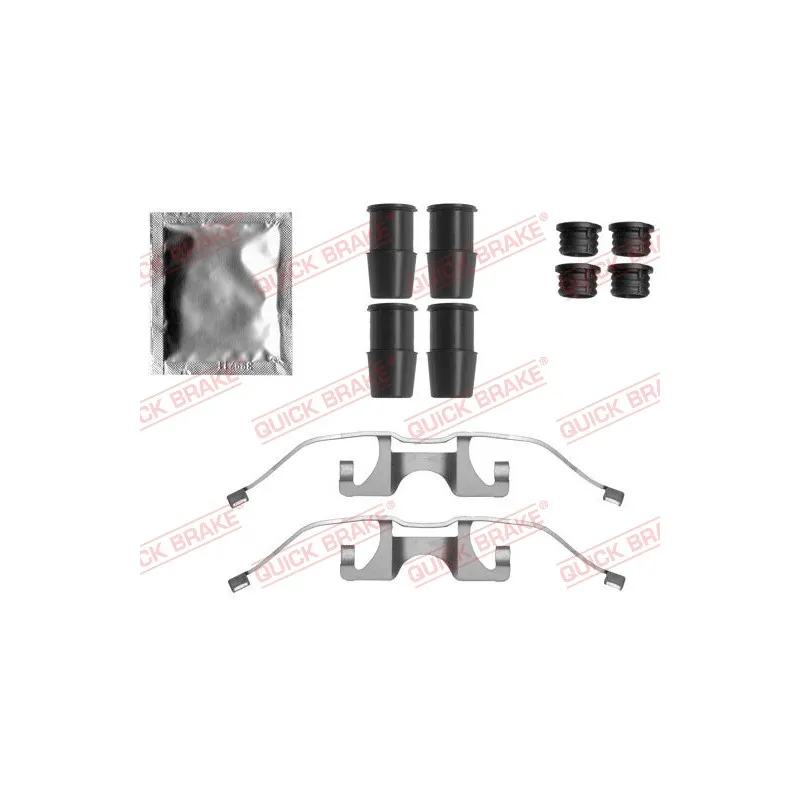 Kit d'accessoires, plaquette de frein à disque QUICK BRAKE 109-1849
