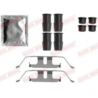 Kit d'accessoires, plaquette de frein à disque QUICK BRAKE 109-1850